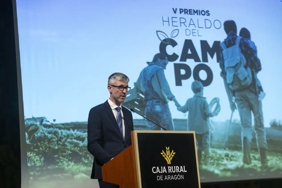 Gala de los Premios HERALDO DEL CAMPO 2023, en la sede de Caja Rural de Aragón en Zaragoza
