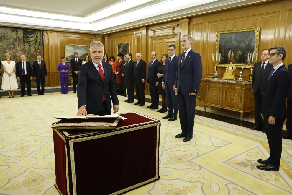 Los 22 ministros del nuevo Gobierno de Pedro Sánchez prometen sus cargos ante el rey Felipe VI