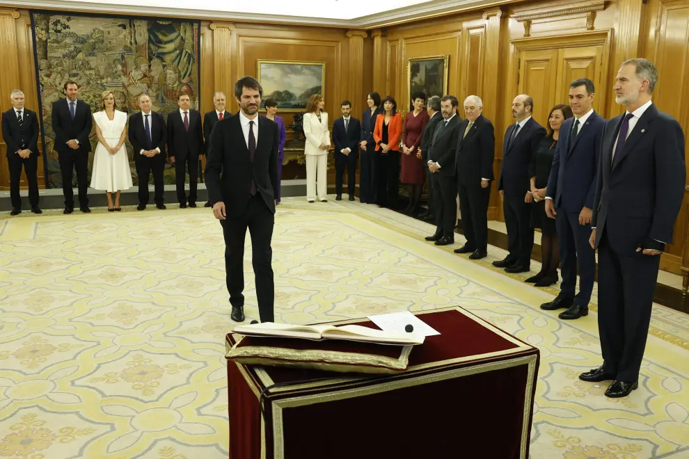 Los 22 ministros del nuevo Gobierno de Pedro Sánchez prometen sus cargos ante el rey Felipe VI