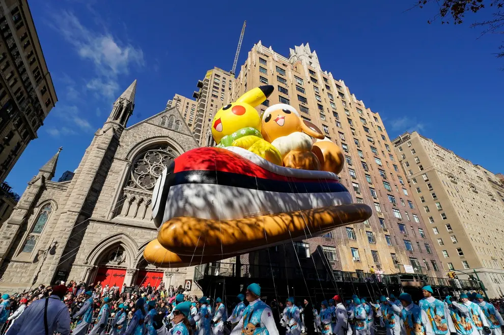 Desfile de Acción de Gracias 2023 en Nueva York.  USA NEW YORK THANKSGIVING PARADE