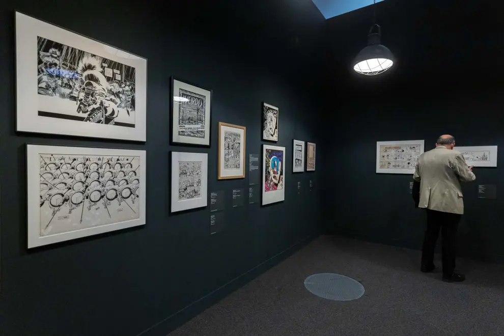 El Caixaforum de Zaragoza recorre la historia del cómic occidental en una exposición