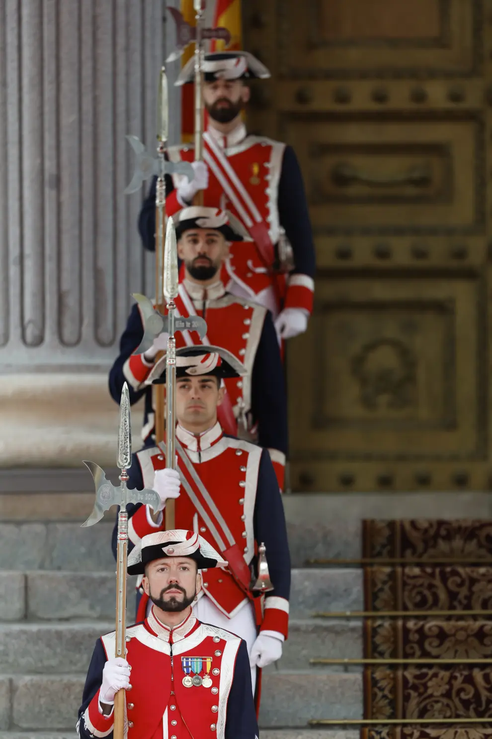 El rey Felipe VI abre la Legislatura en el Congreso