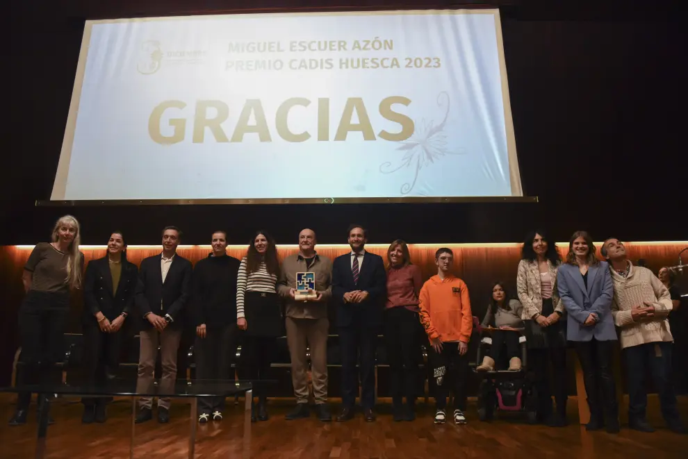 Conmemoración del Día Internacional de las Personas con Discapacidad en Huesca.