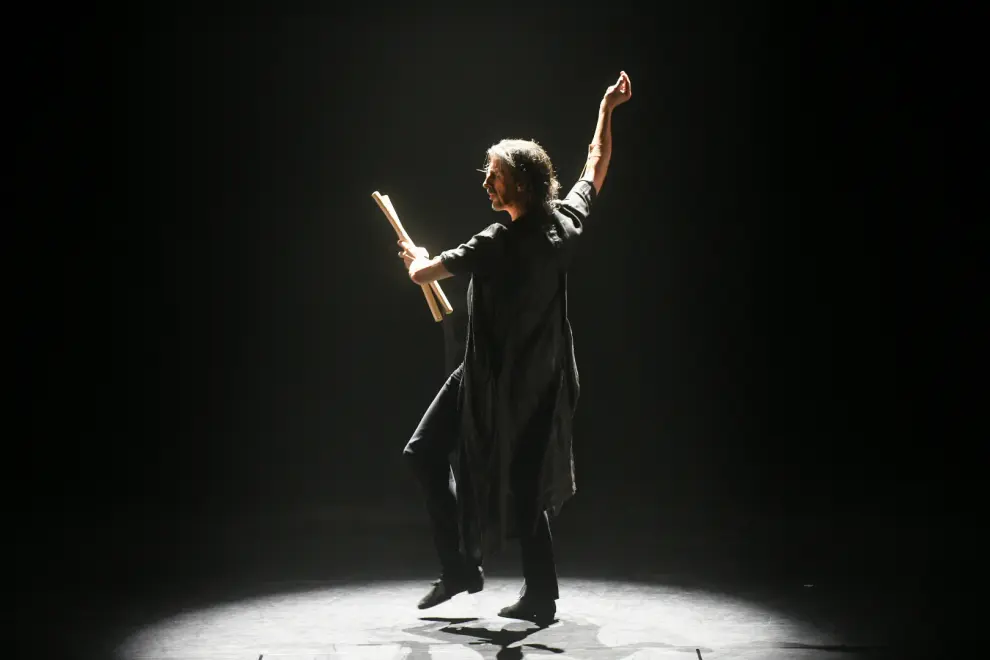 ESPECTACULO REMATADERA DE MIGUEL ANGEL BERNA EN EL AUDITORIO DE ZARAGOZA 06-12-2023 FOTO FRANCISCO JIMENEZ [[[FOTOGRAFOS]]]