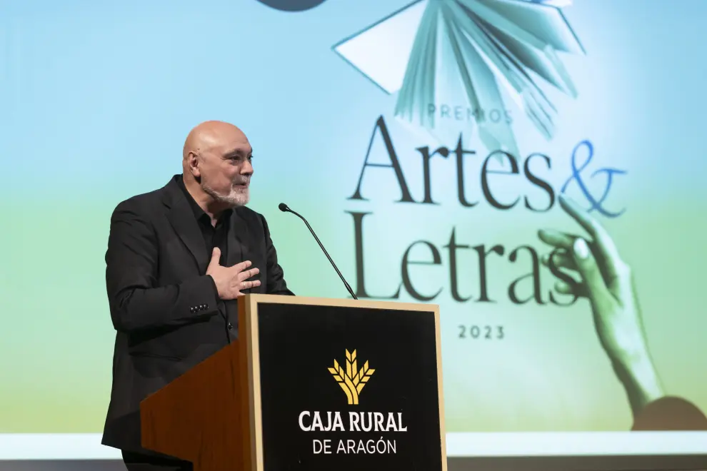 Cultura. Sede de Caja Rural. Entrega de los Premios Artes y Letras / 12-12-2023 / FOTO GUILLERMO MESTRE [[[FOTOGRAFOS]]]