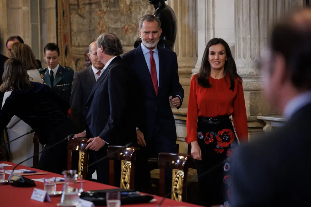 Los Reyes presiden el patronato de la Fundación Princesa de Gerona