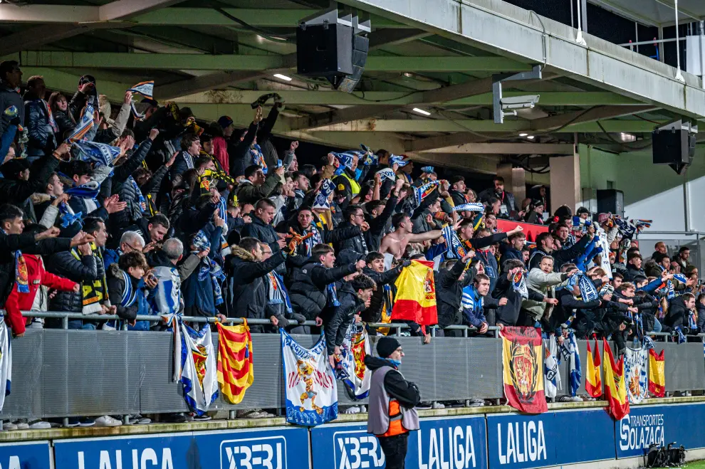 Imágenes del partido entre el Amorebieta y el Real Zaragoza