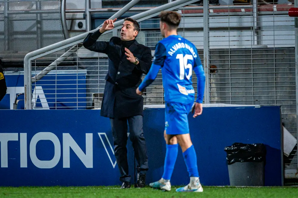 Imágenes del partido entre el Amorebieta y el Real Zaragoza