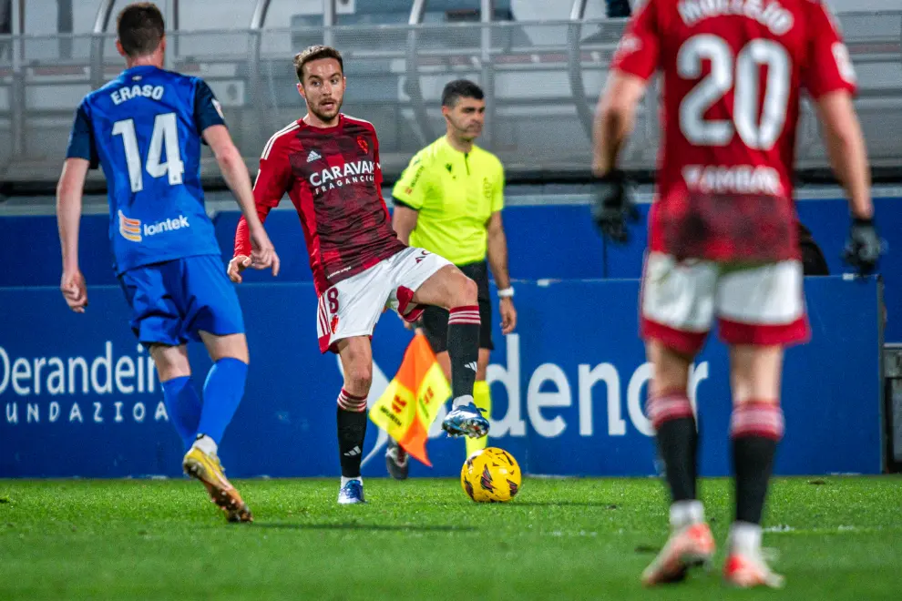 Imágenes del partido entre el Amorebieta y el Real Zaragoza