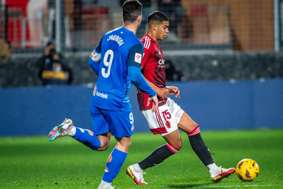 Imágenes del partido entre el Amorebieta y el Real Zaragoza