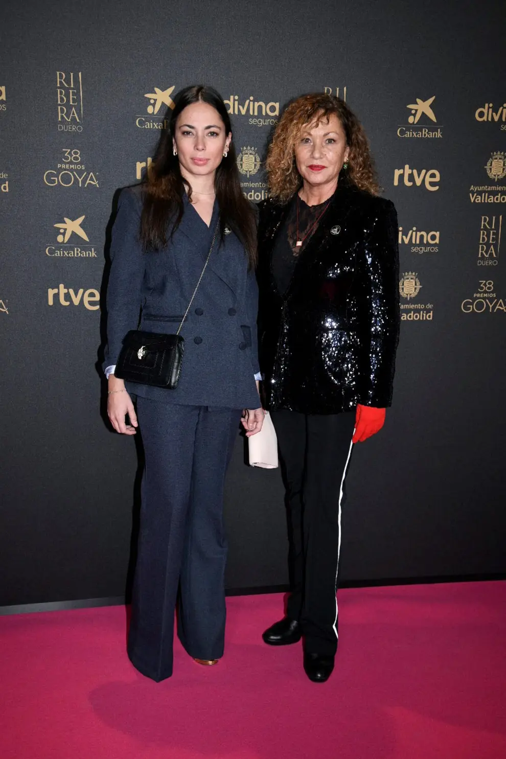 Eulalia Ramón y Anna Saura en el Encuentro de Nominados de la 38 edición de los Premios Goya