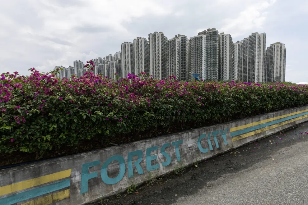 Forest City: la curiosa ciudad fantasma que China dejó en Malasia.