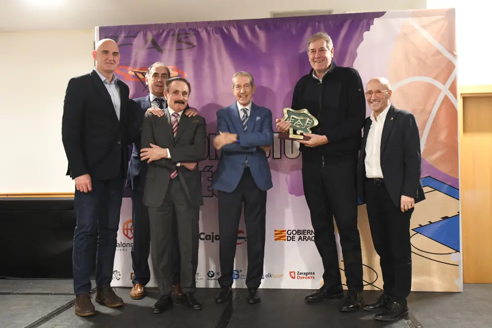 Gala del Baloncesto Aragonés 2023 en el Hotel Zentral AVE de Zaragoza