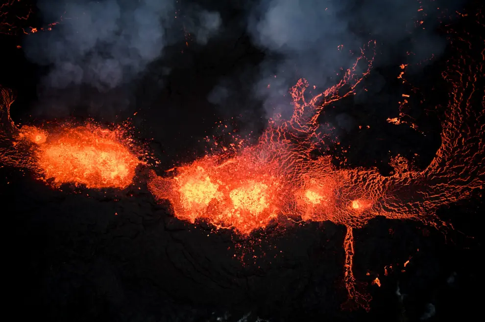 Erupción volcán Islandia