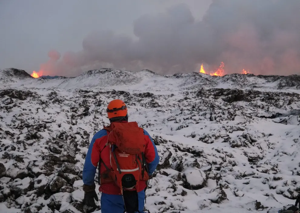 Erupción volcán Islandia