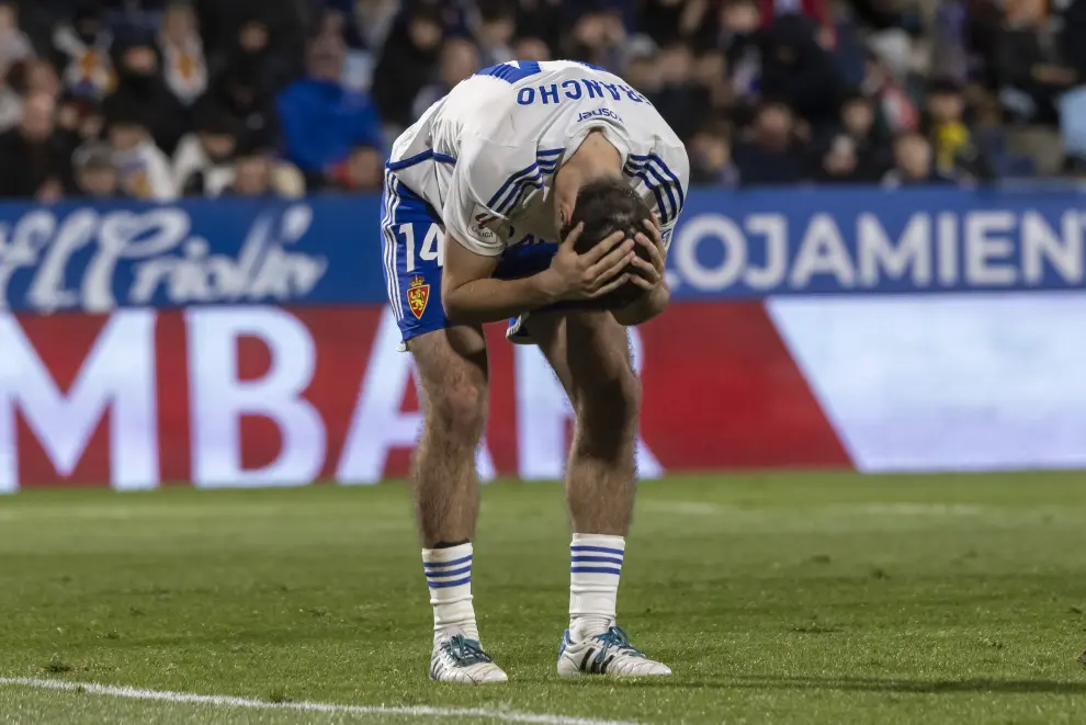 Partido Real Zaragoza-Levante, jornada 21 de Segunda División, en La Romareda