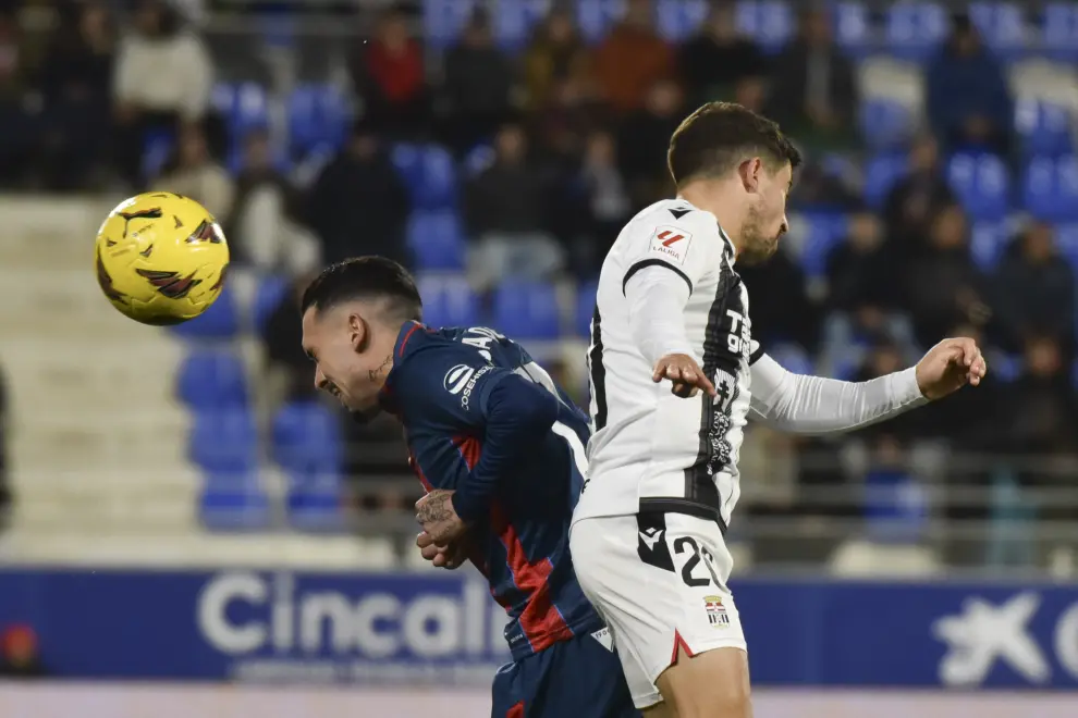 Partido SD Huesca-Cartagena, jornada 21 de Segunda División, en El Alcoraz