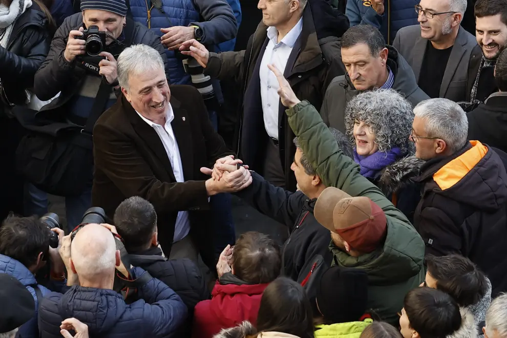 Fotos de la moción de censura en el Ayuntamiento de Pamplona