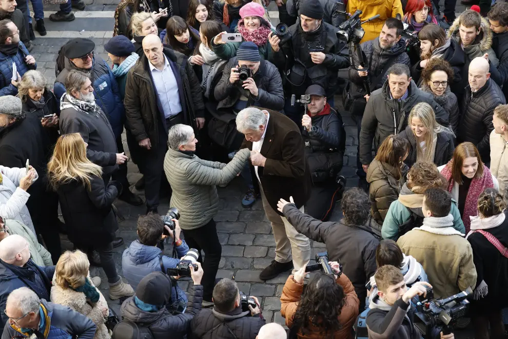 Fotos de la moción de censura en el Ayuntamiento de Pamplona