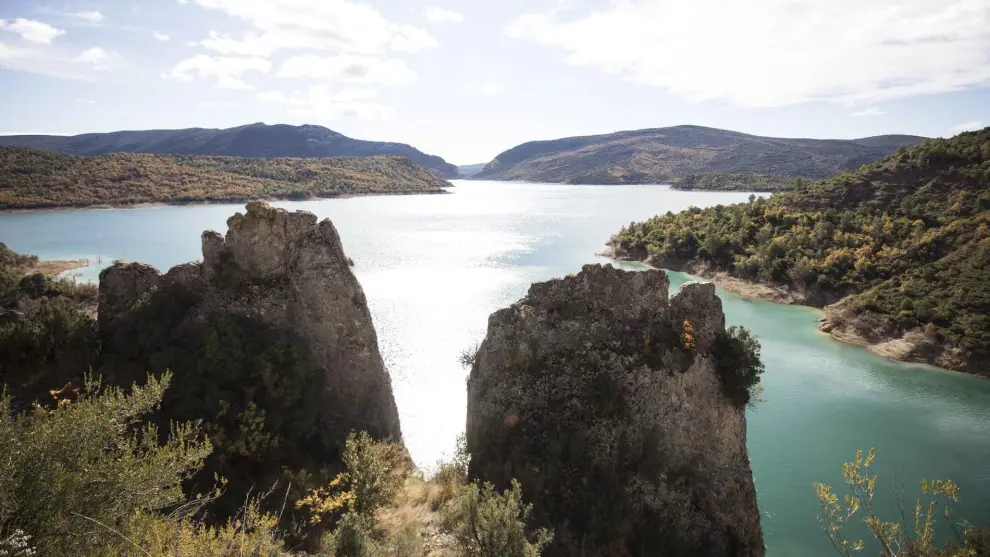Esta impresionante formación rocosa es un espectáculo de la naturaleza en Aragón