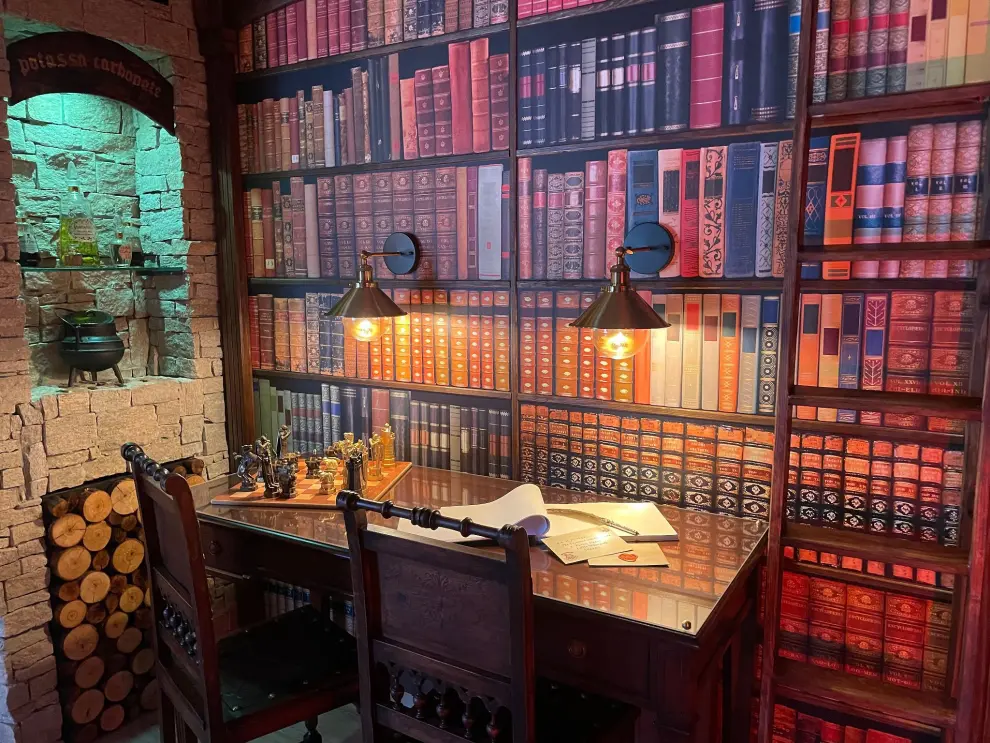 El apartamento ambientado en Harry Potter en Biescas.