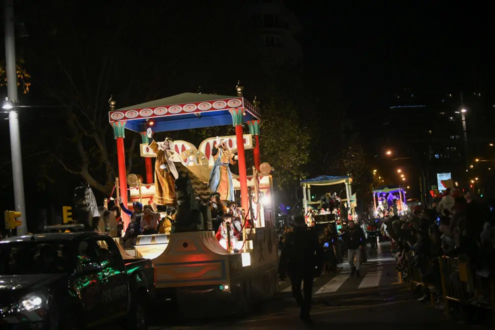 Fotos de la Cabalgata de Reyes 2024 en Zaragoza
