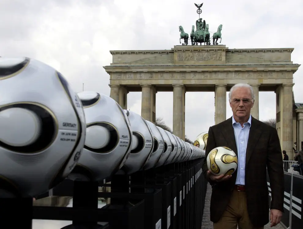 Franz Beckenbauer, presidente del comité organizador del Mundial de Alemania