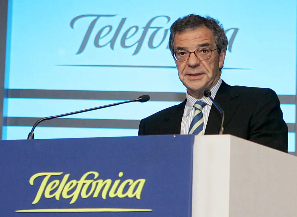 César Alierta, en su época como presidente de Telefónica.