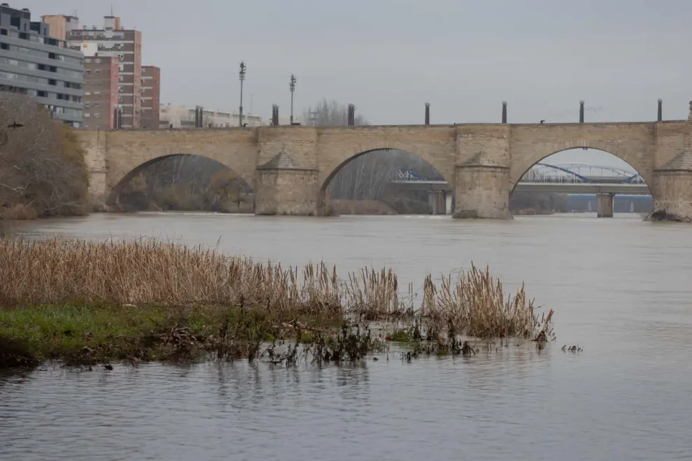 Crecida del río Ebro