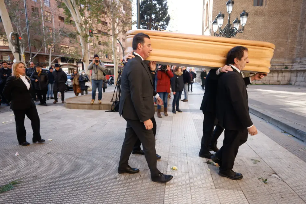 Funeral de César Alierta en Zaragoza