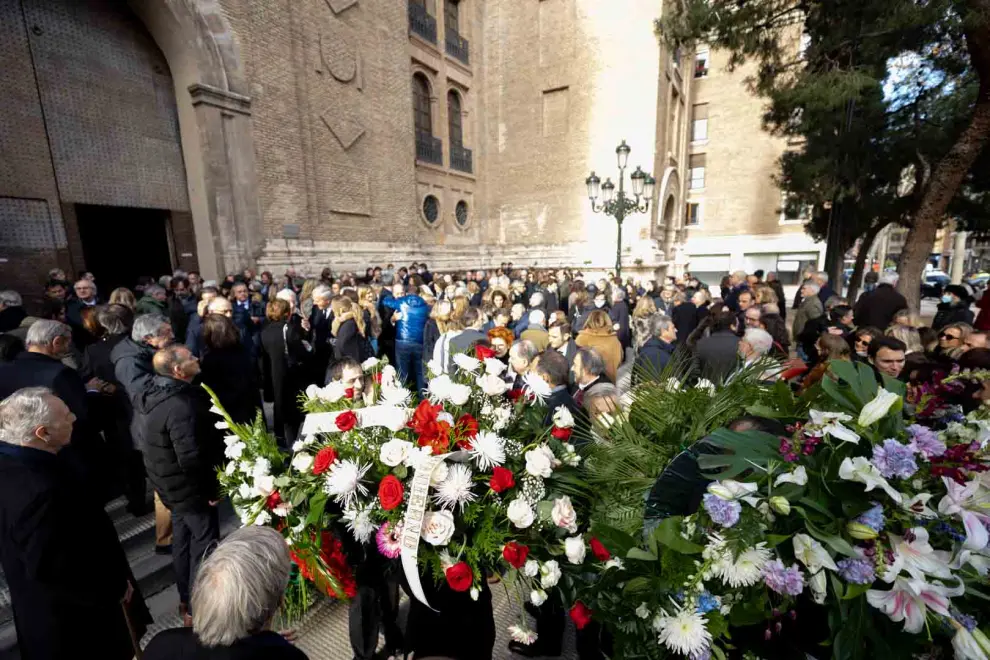 Funeral de César Alierta en Zaragoza
