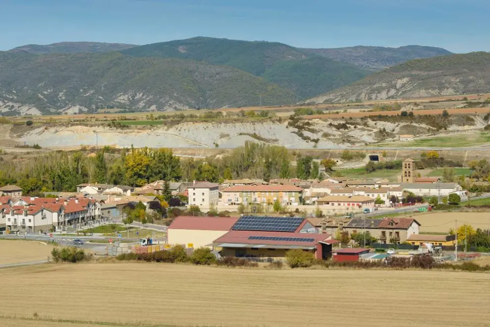 Vista general de Santa Cilia de Jaca.