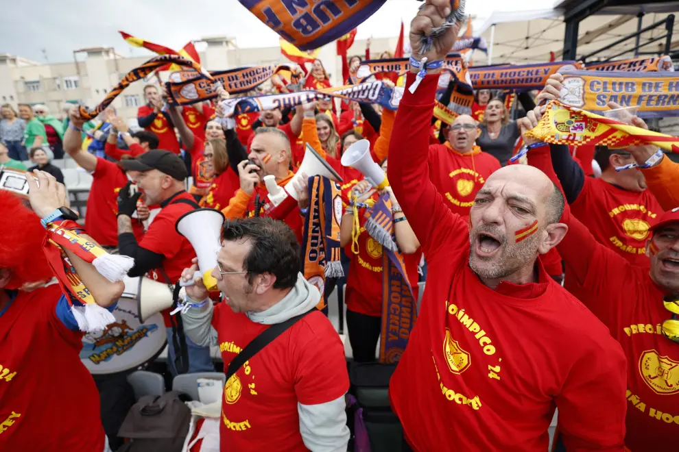 Partido España-Irlanda, de semifinales del Preolímpico de Valencia