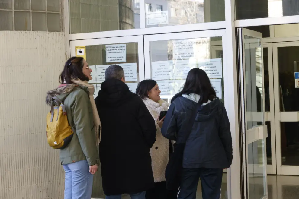 Un total de 1.170 de personas se han presentado al examen MIR en Zaragoza.