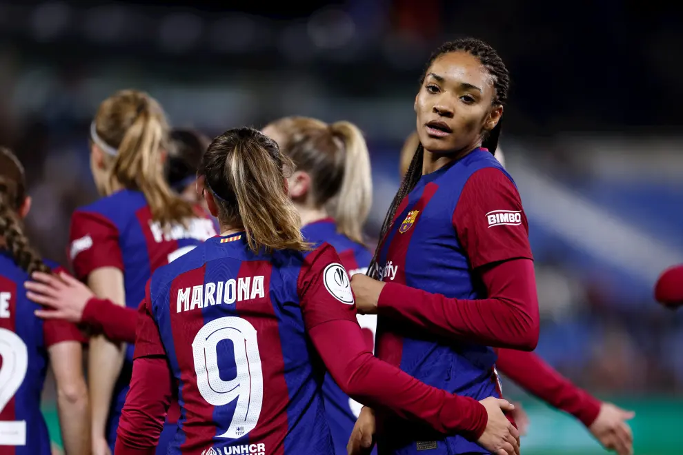 Partido Barcelona-Levante, final de la Supercopa femenina de fútbol: Salma Paralluelo