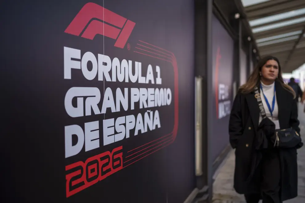 CEO of Formula One Group Stefano Domenicali speaks during a press conference at the IFEMA congress centre in Madrid, Spain, Tuesday, Jan. 23, 2024. A Madrid grand prix will join the Formula One calendar from 2026 on a track that will include street and non-street sections around the citys exhibition center. (AP Photo/Manu Fernandez)..Associated Press/LaPresse.Only Italy and Spain [[[AP/LAPRESSE]]]