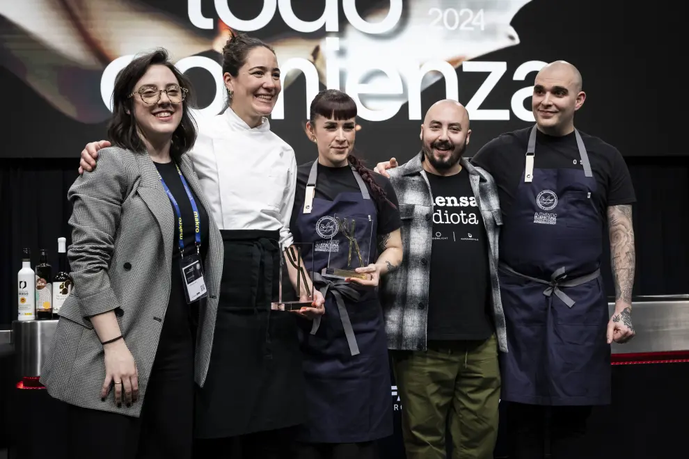 Madrid Fusión 2024: Borja Insa, de Moonlight de Zaragoza, se convierte en el primer Bartender Revelación de España