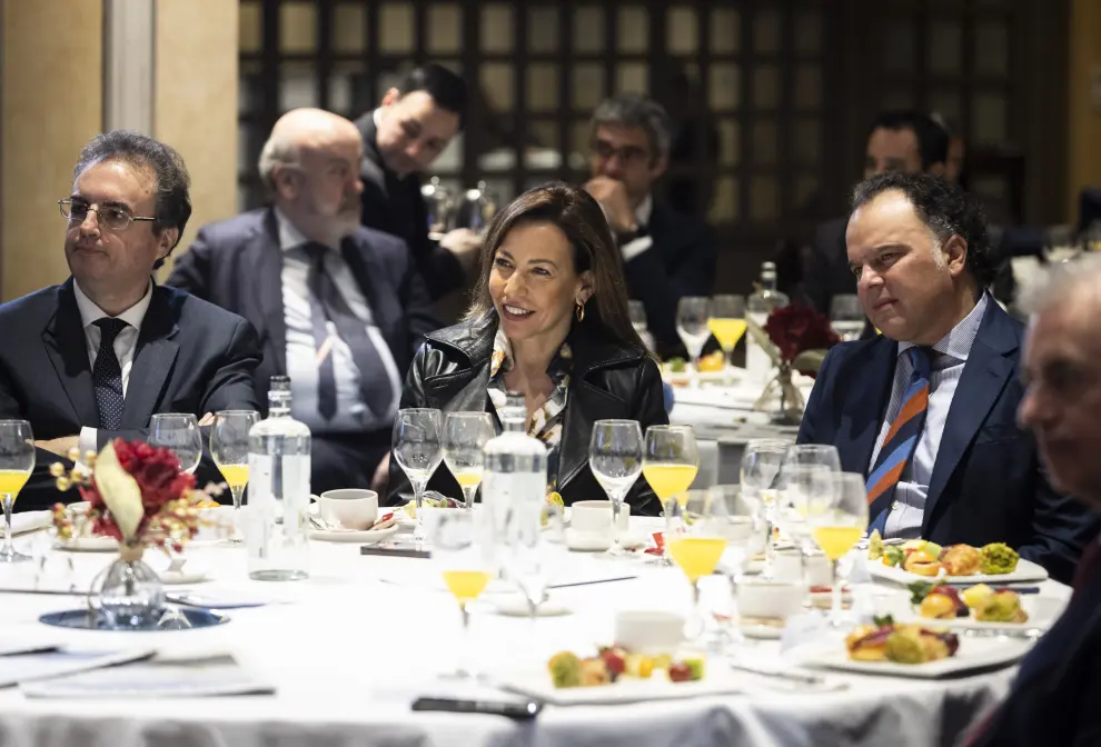 Desayuno HERALDO con el consejero delegado de Ibercaja, Víctor Iglesias