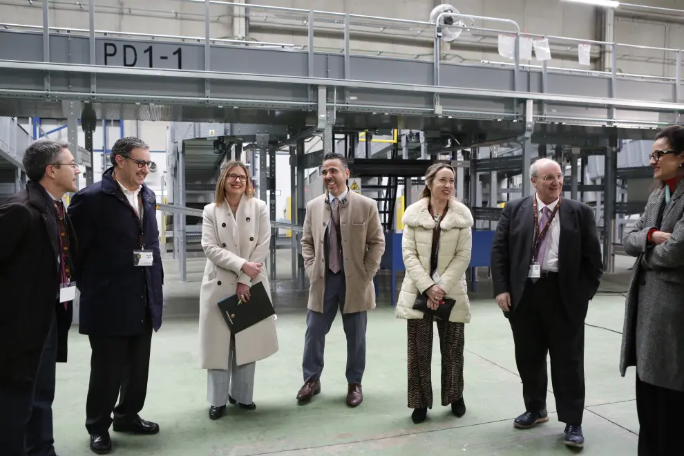 UPS inaugura sus nuevas instalaciones de clasificación y entrega de paquetes en Zaragoza