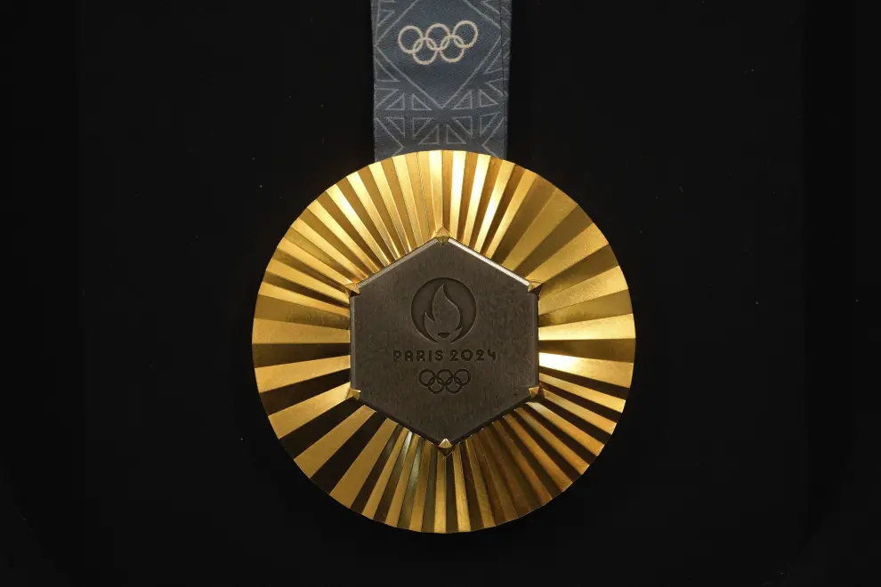 Presentación de las medallas de los Juegos Olímpicos de París 2024