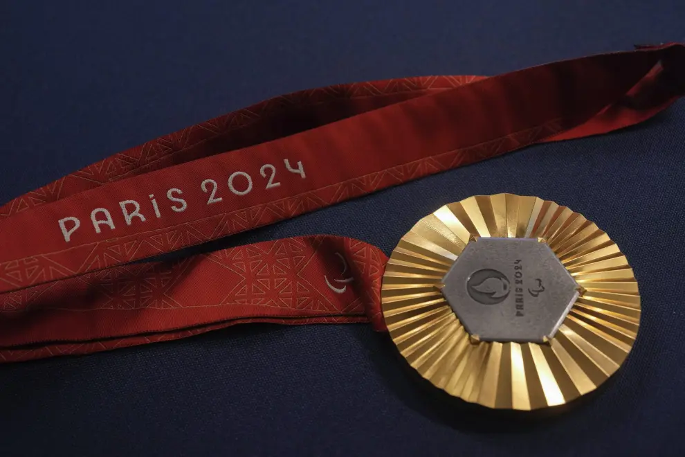 Presentación de las medallas de los Juegos Olímpicos y Paralímpicos de París 2024
