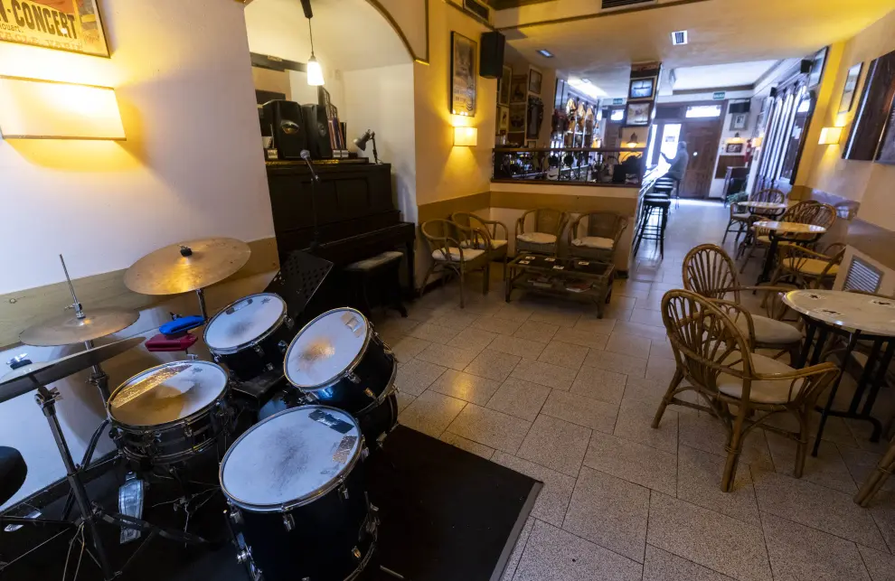 Ragtime, un bar al calor del jazz en Zaragoza.