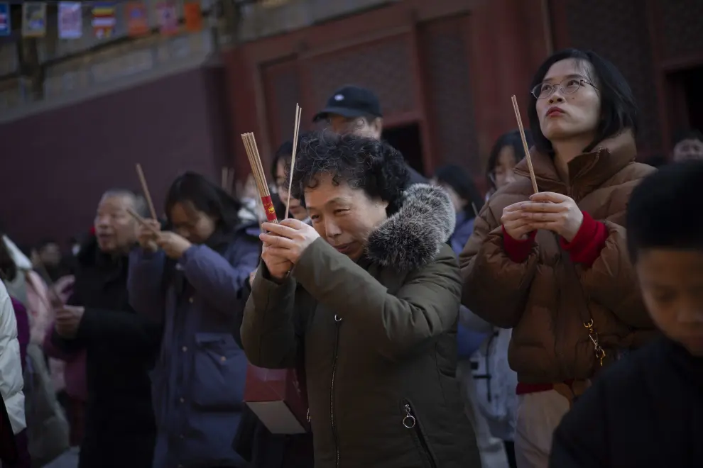 China da la bienvenida al Año del Dragón: celebraciones en Pekín CHINA NEW YEAR