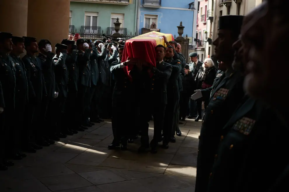 Funeral por el guardia civil David Pérez Carracedo