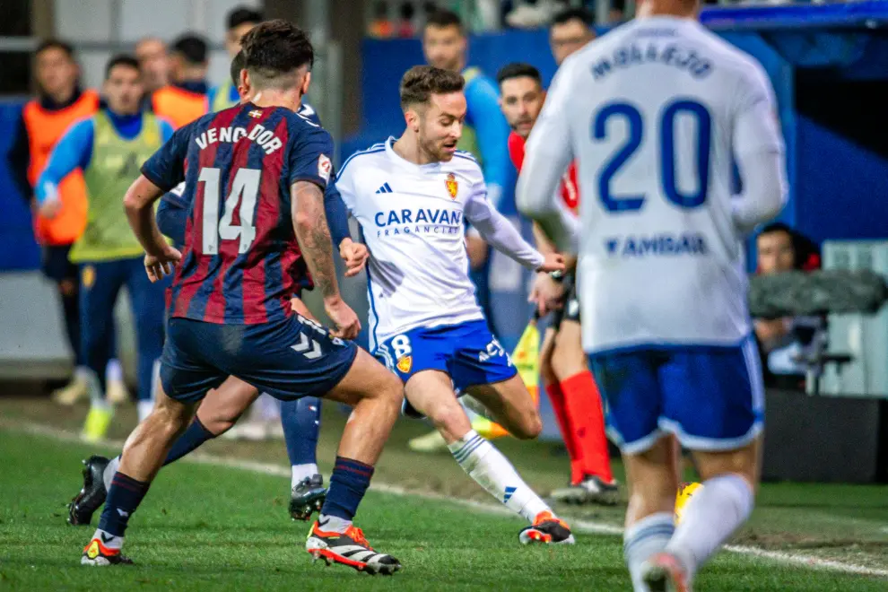 Partido Eibar-Real Zaragoza, de la jornada 26 de Segunda División