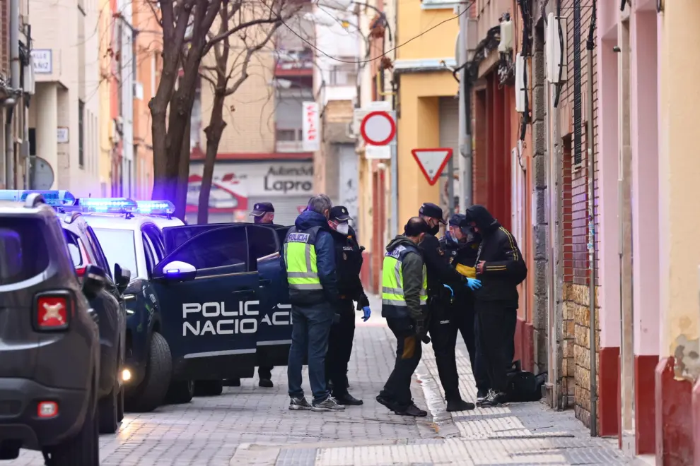 Desalojo inmueble okupado calle Montañés de Zaragoza