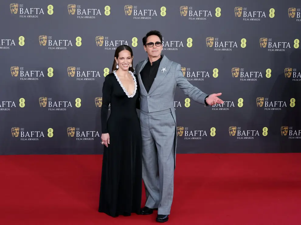 Elizabeth Shue arrives at the 2024 British Academy of Film and Television Awards (BAFTA) at the Royal Festival Hall in the Southbank Centre, London, Britain, February 18, 2024. REUTERS/Isabel Infantes [[[REUTERS VOCENTO]]] AWARDS-BAFTA/