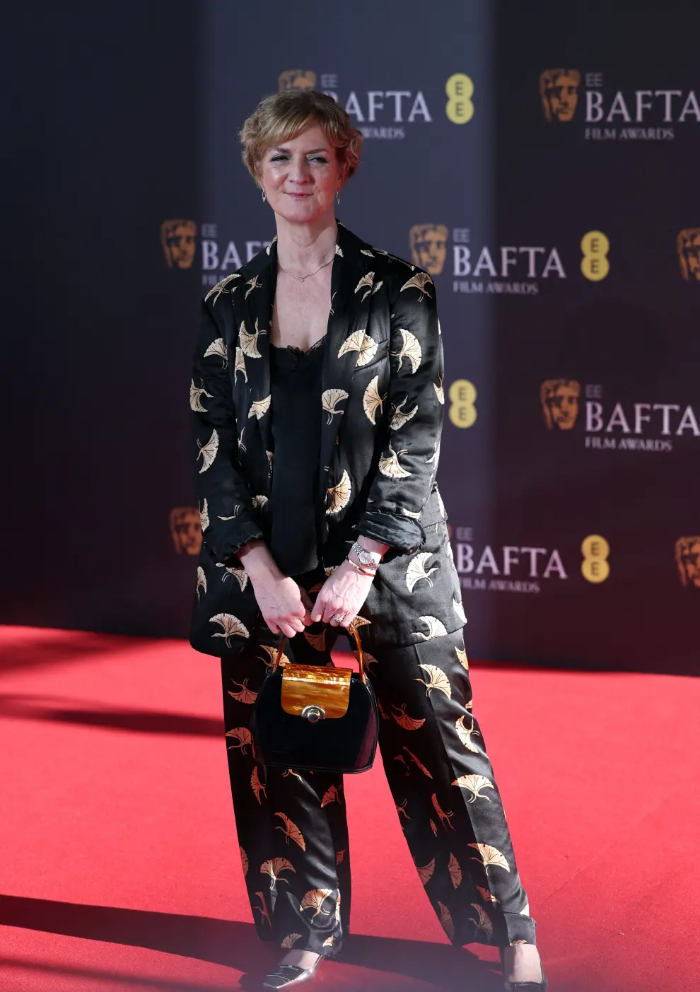 Amelia Gething arrives at the 2024 British Academy of Film and Television Awards (BAFTA) at the Royal Festival Hall in the Southbank Centre, London, Britain, February 18, 2024. REUTERS/Isabel Infantes [[[REUTERS VOCENTO]]] AWARDS-BAFTA/