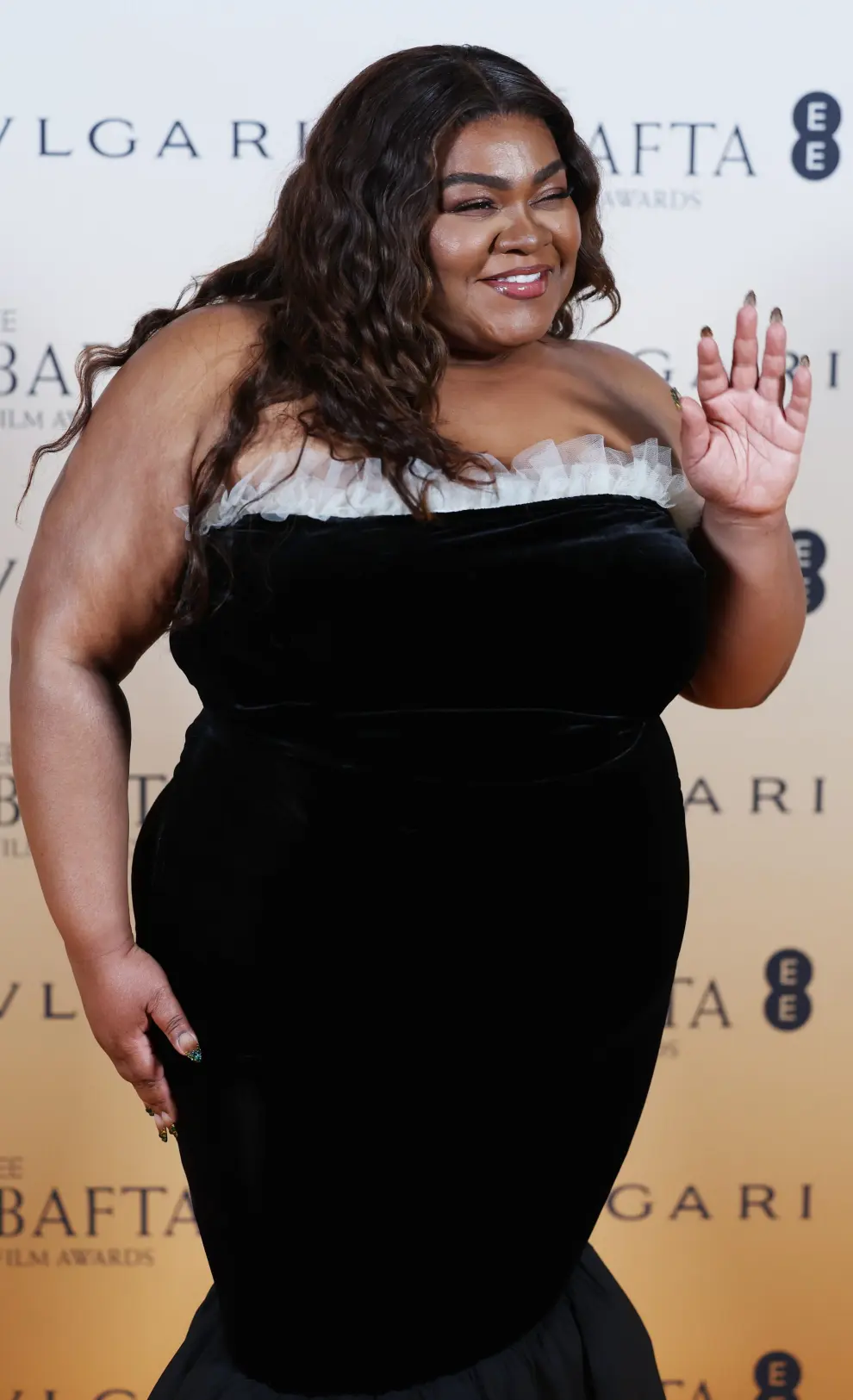 London (United Kingdom), 17/02/2024.- US actor Da'Vine Joy Randolph attends the BAFTA Film Awards 2024 nominees party, at the National Gallery in London, Britain, 17 February 2024. The winners are announced during a ceremony on 18 February 2024. (Cine, Reino Unido, Londres) EFE/EPA/NEIL HALL
 BRITAIN CINEMA BAFTA