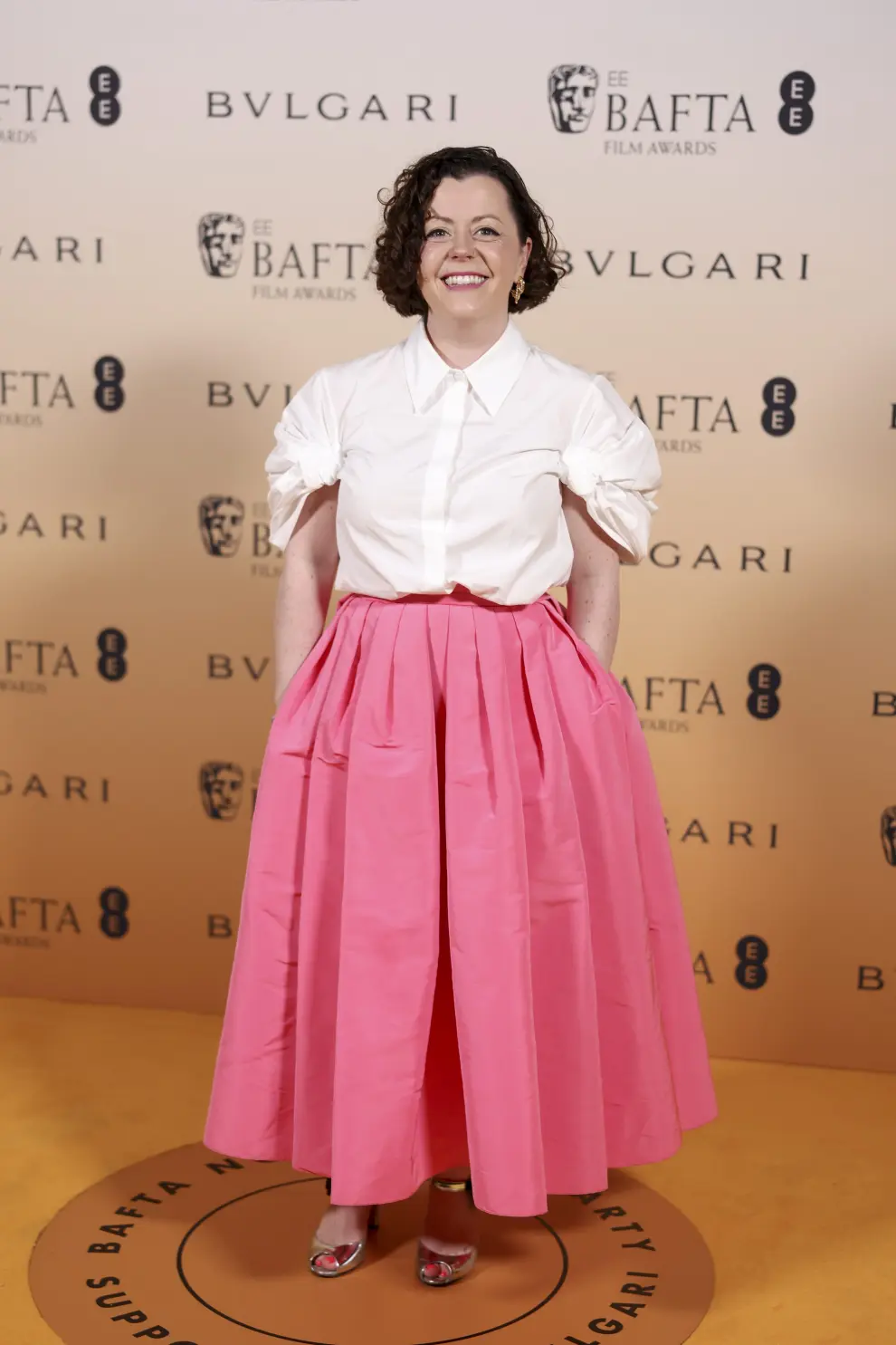 Sandra Huller poses for photographers upon arrival for the BAFTA Nominees Party in London, Saturday, Feb. 17, 2024 (Photo by Vianney Le Caer/Invision/AP) [[[AP/LAPRESSE]]]
